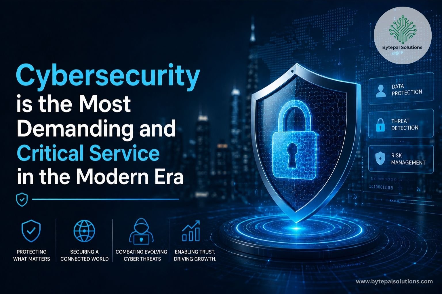 Cybersecurity Is The Most Demanding And Critical Service 1